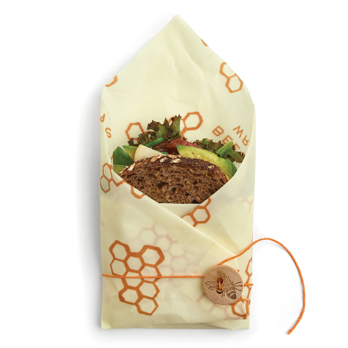 Sandwich Wrap - Honeycomb Print
