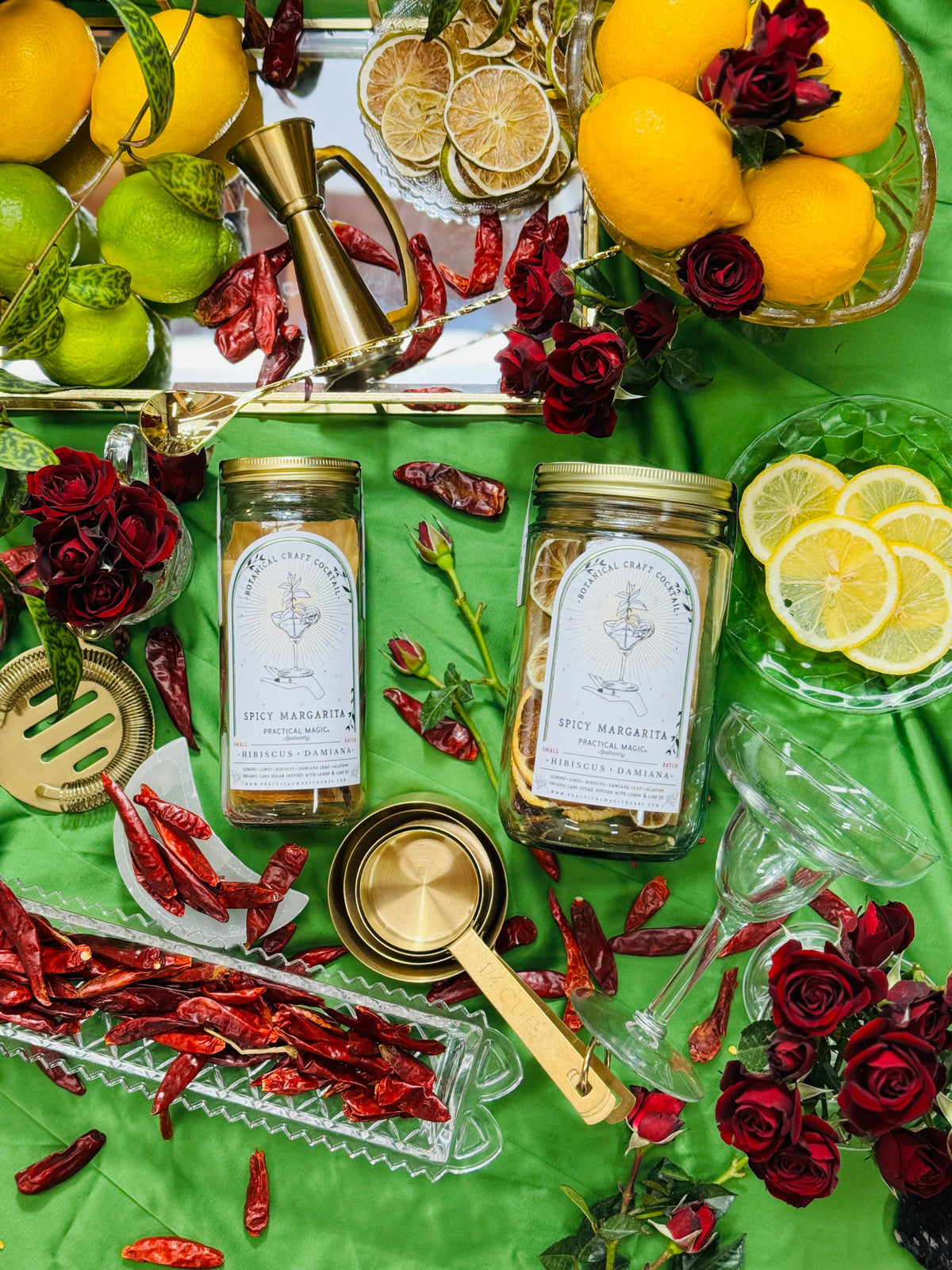 Spicy Margarita Hibiscus Craft Cocktail Infusion Kit