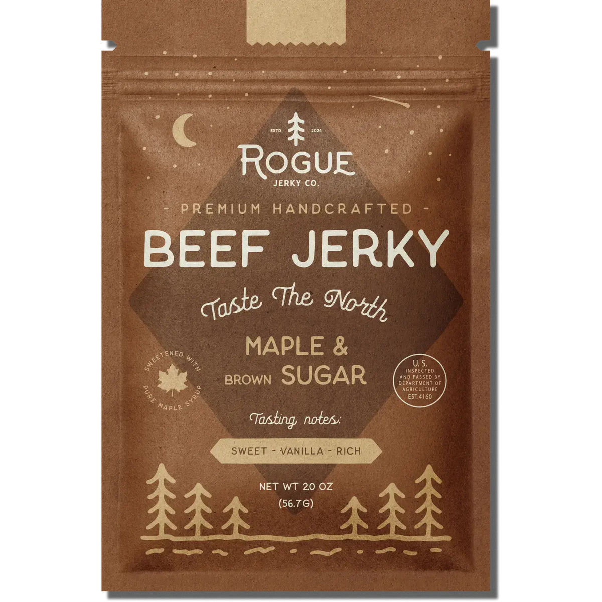 Maple &amp; Brown Sugar Beef Jerky