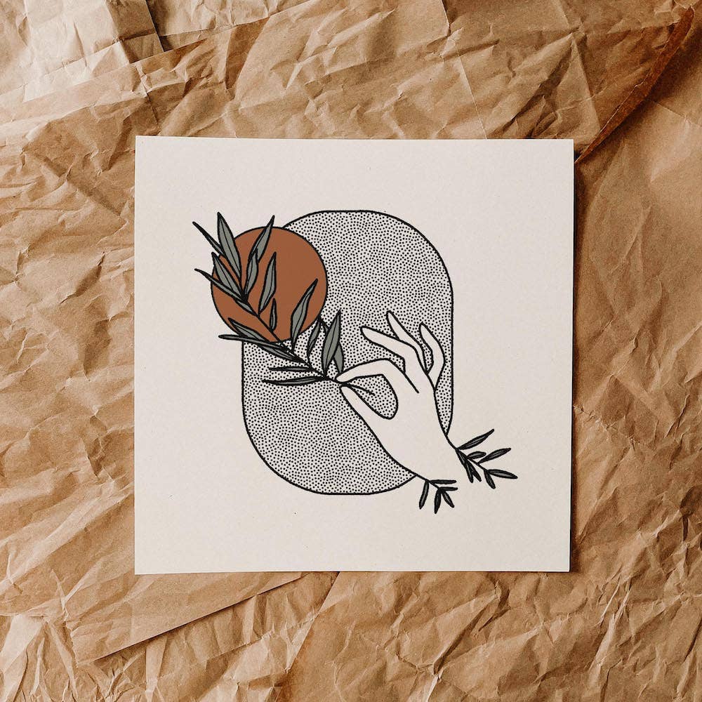 Olive Branch Art Print