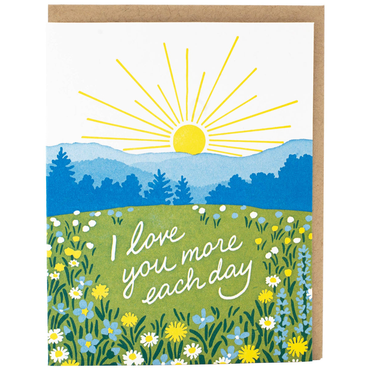 Glorious Sunrise Love Card