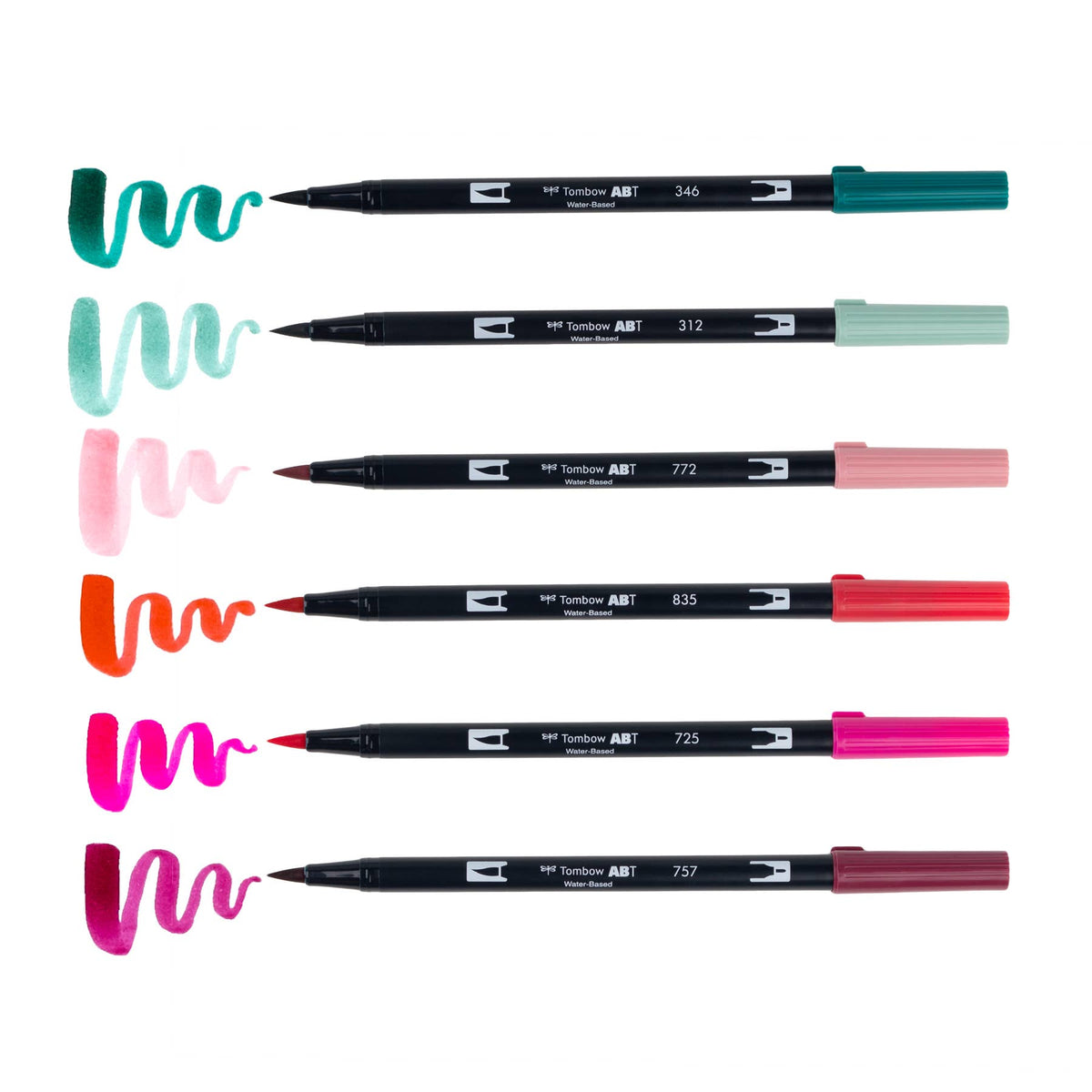 Dual Brush Pen Art Markers – Very Berry