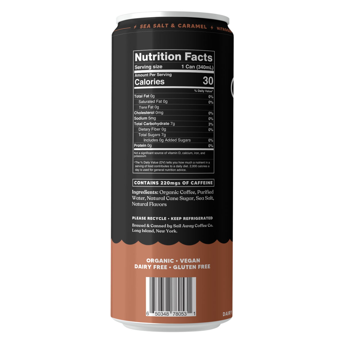 Cold Brew Coffee - Sea Salt & Caramel