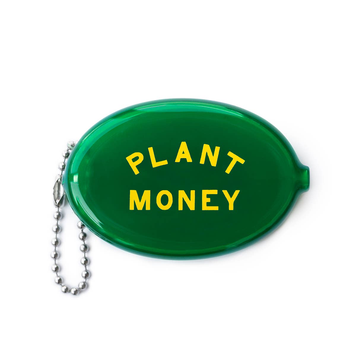 Coin Pouch - Plant Money (Translucent Green)