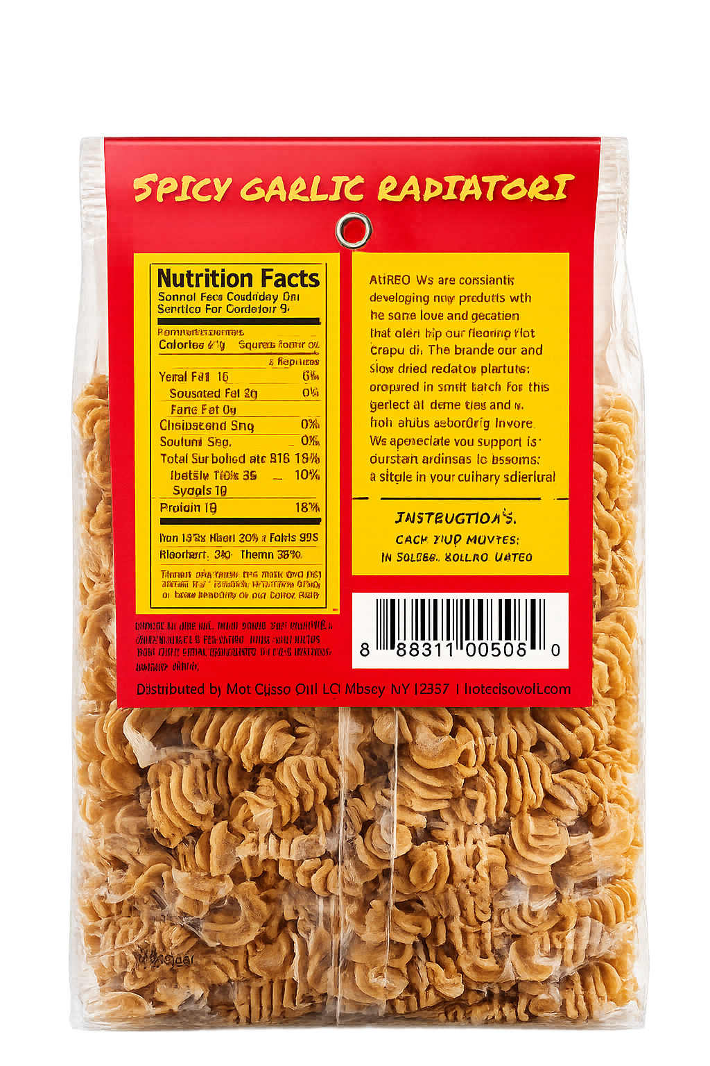 HCO Artisan Spicy Garlic Pasta