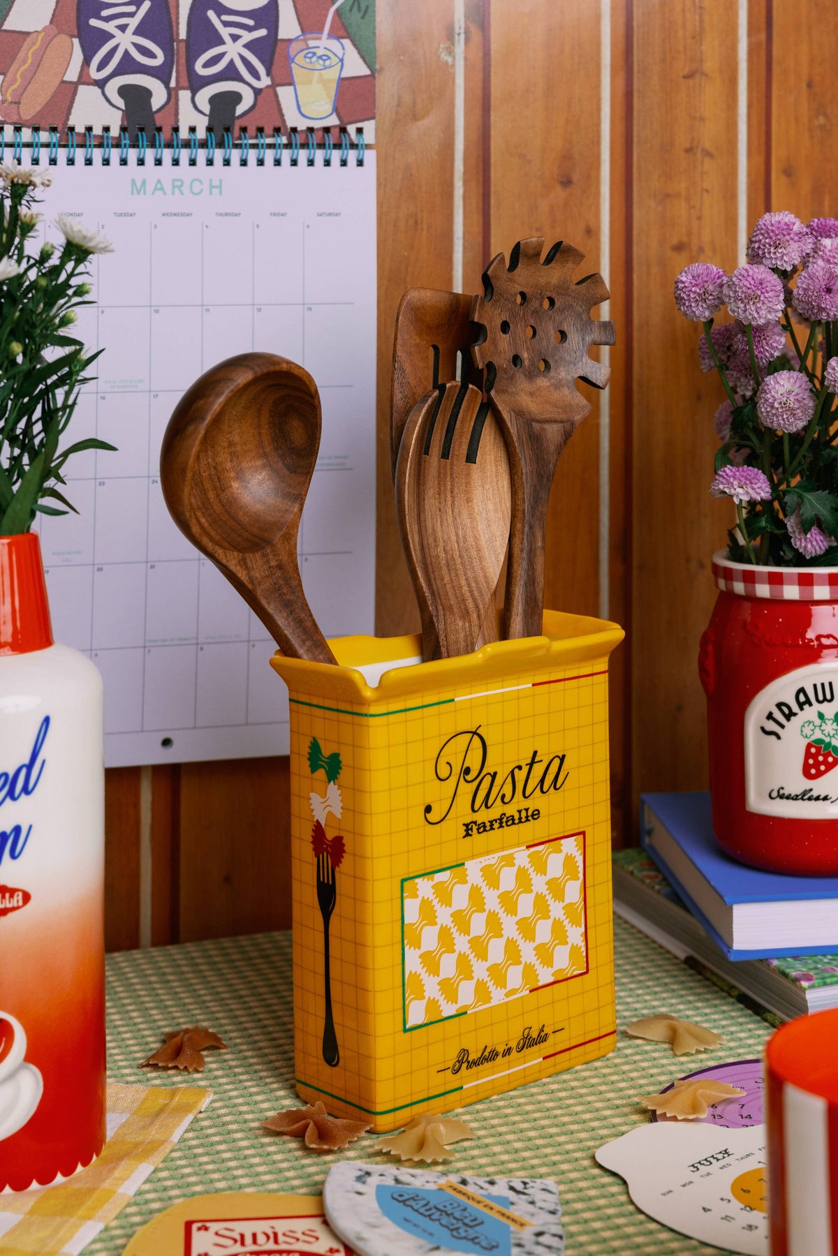 Pasta Box Ceramic Vase