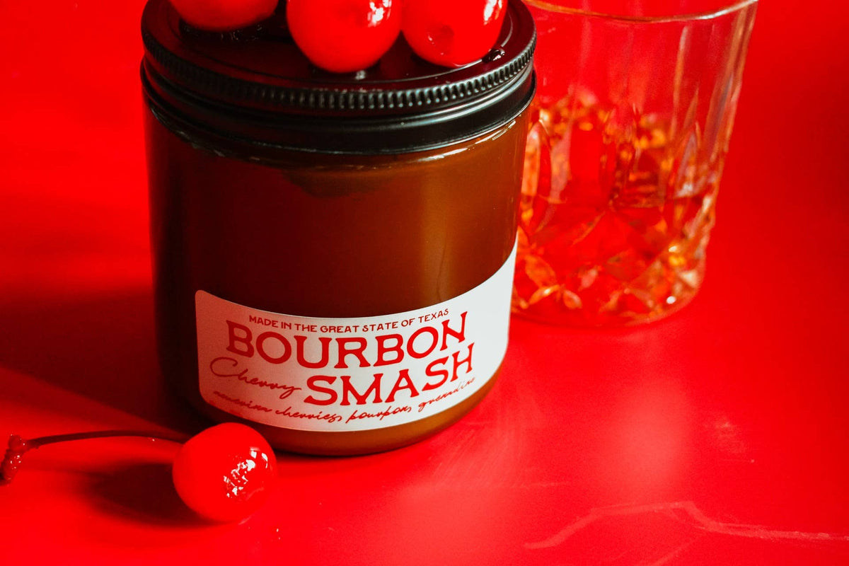 Bourbon Cherry Smash Soy Candle