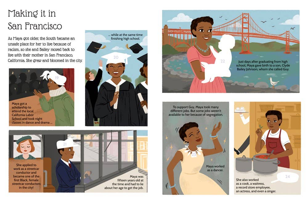 Sticker Life Stories: Maya Angelou