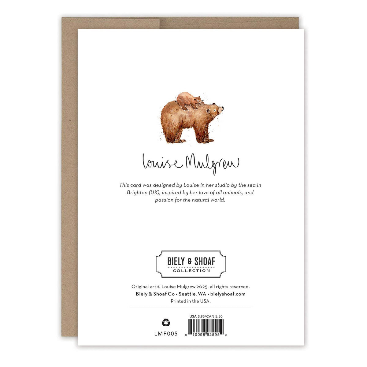Papa Bear Father&#39;s Day Card