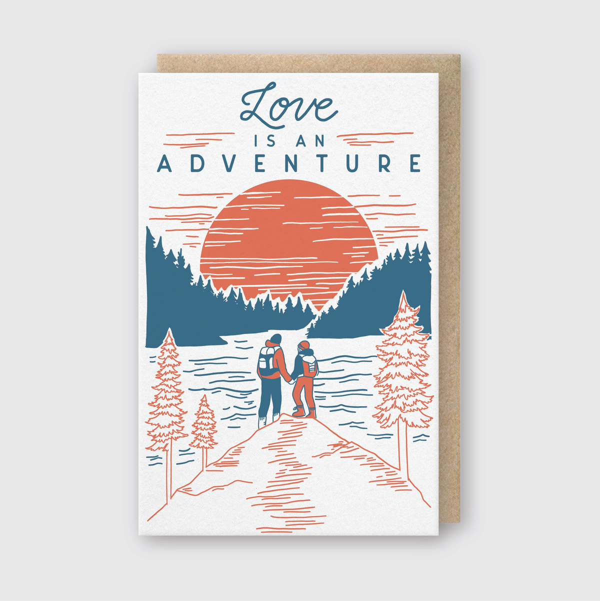 Love Is An Adventure Hikers