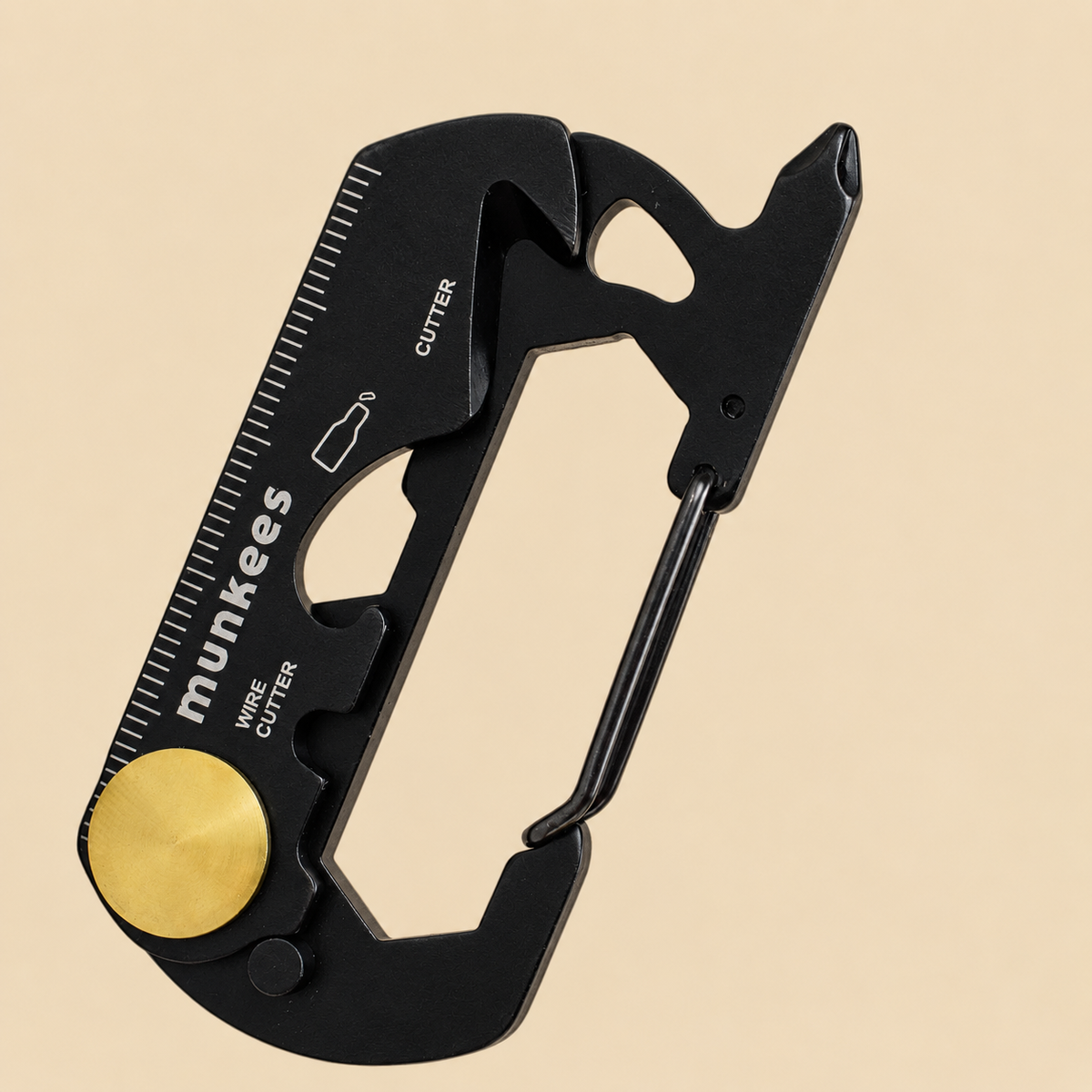 13-Function Carabiner Card Tool
