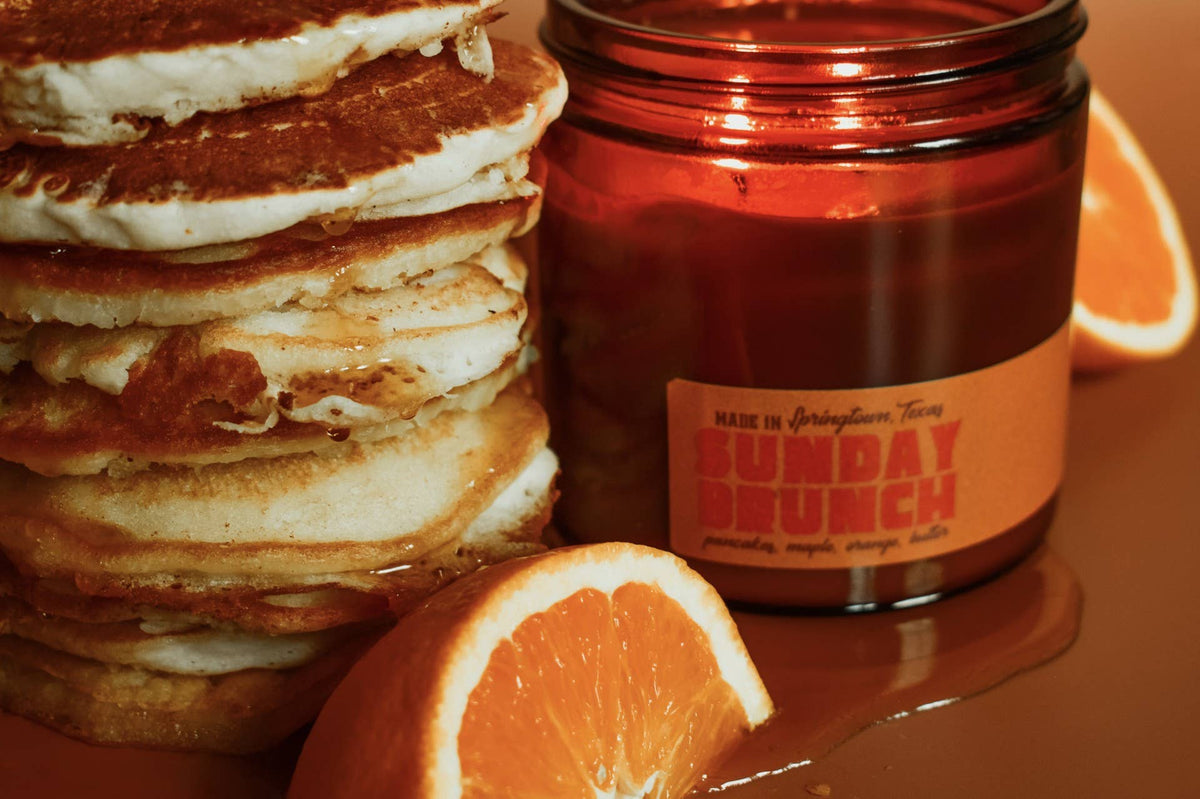 Sunday Brunch Candle (Pancakes, Orange, Maple)