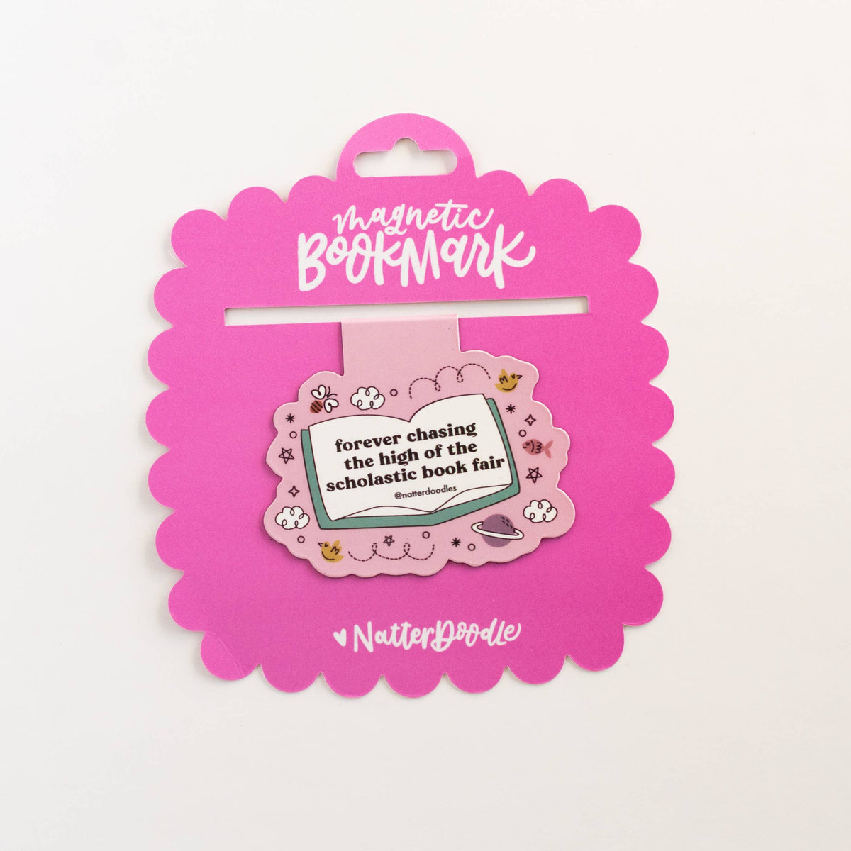 Scholastic Book Fair Magnetic Bookmark – 90s Kid Nostalgia
