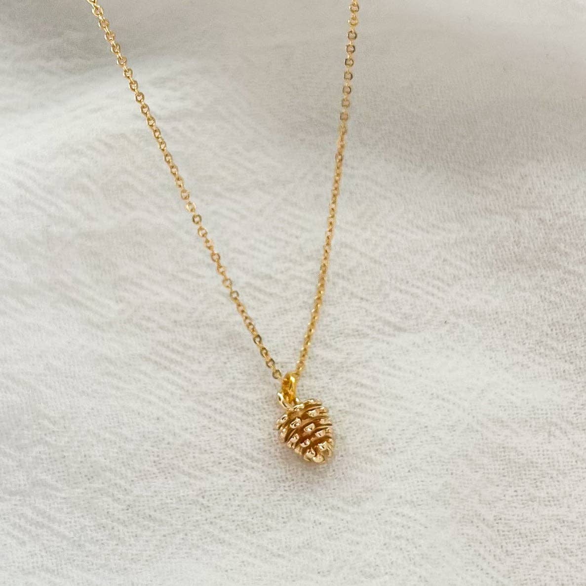 Pinecone Necklace