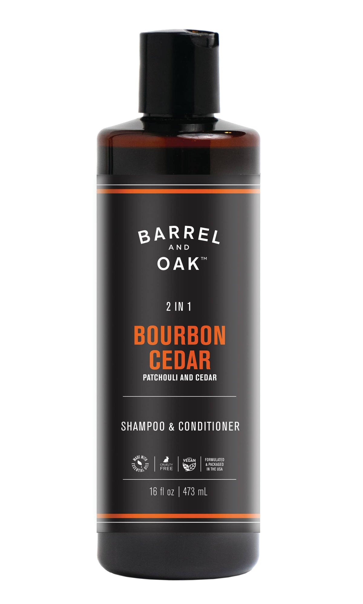 2-in-1 Shampoo and Conditioner – Bourbon Cedar