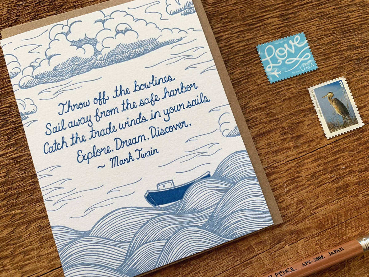Twain Quote Card