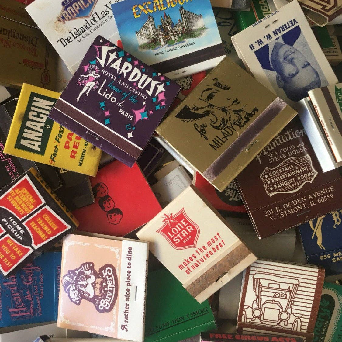 Vintage Matchbooks