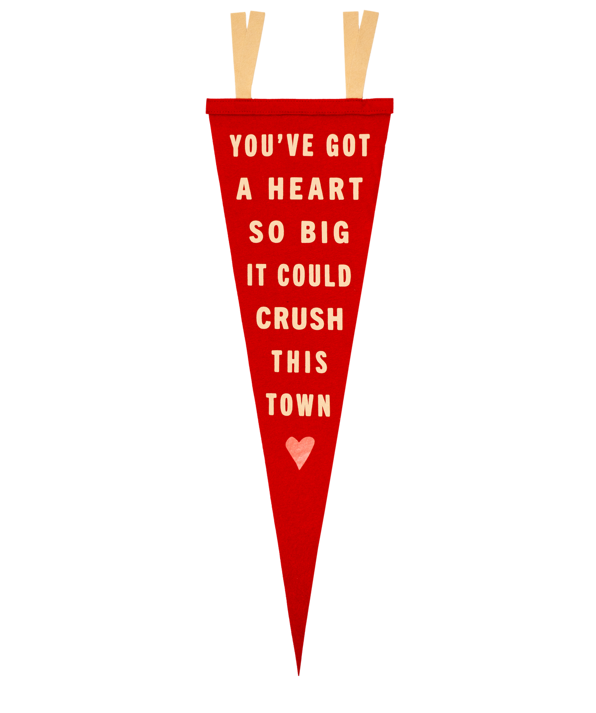 You've Got A Heart So Big Pennant • Tom Petty x Oxford Pennant
