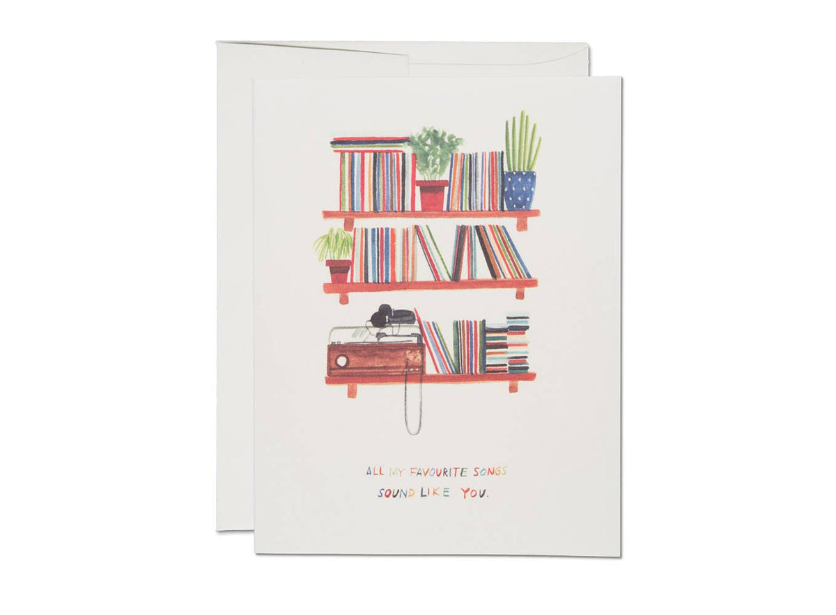 Love Songs Love Greeting Card
