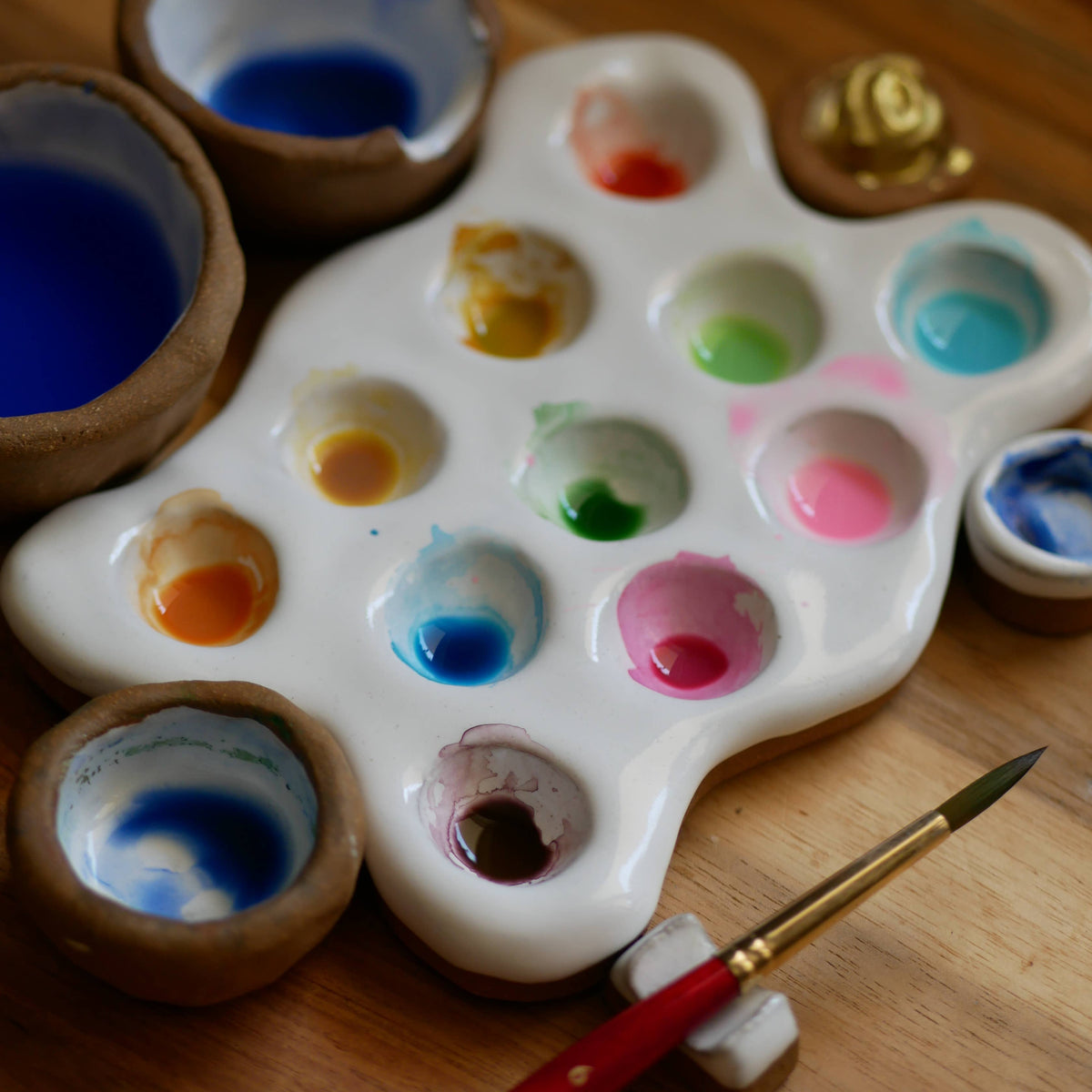 SPLAT Ceramic Artist Paint Palette