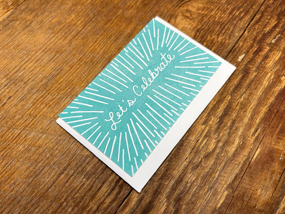 Let&#39;s Celebrate Enclosure Card