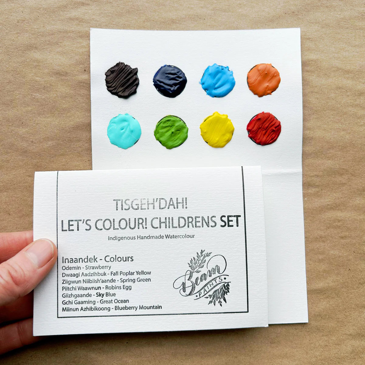 Beam Travel Paint Card