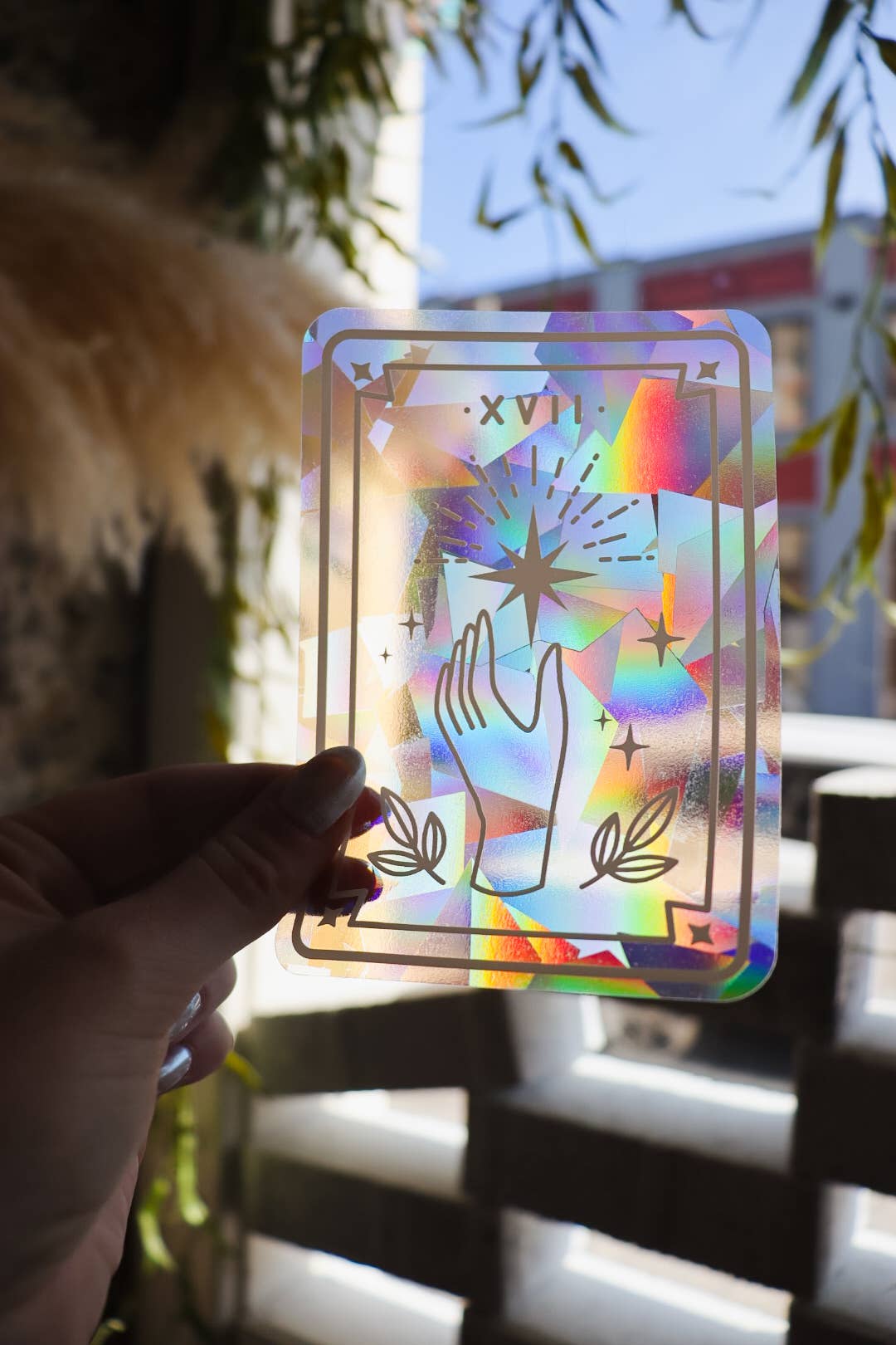 The Sun - Tarot Card Suncatcher