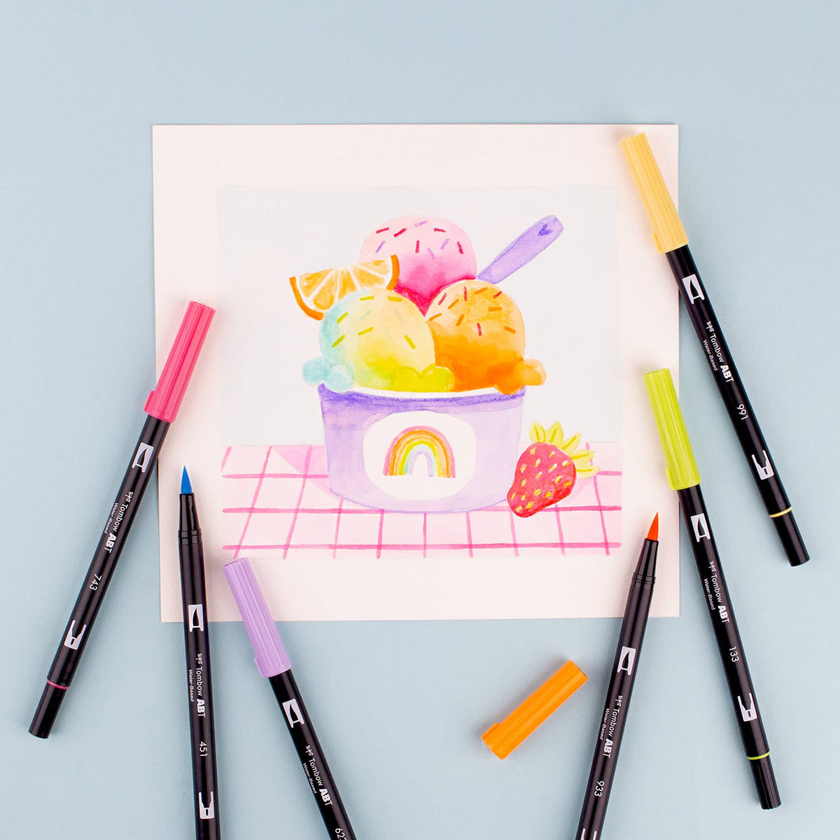 Dual Brush Pen Art Markers – Yay Sorbet