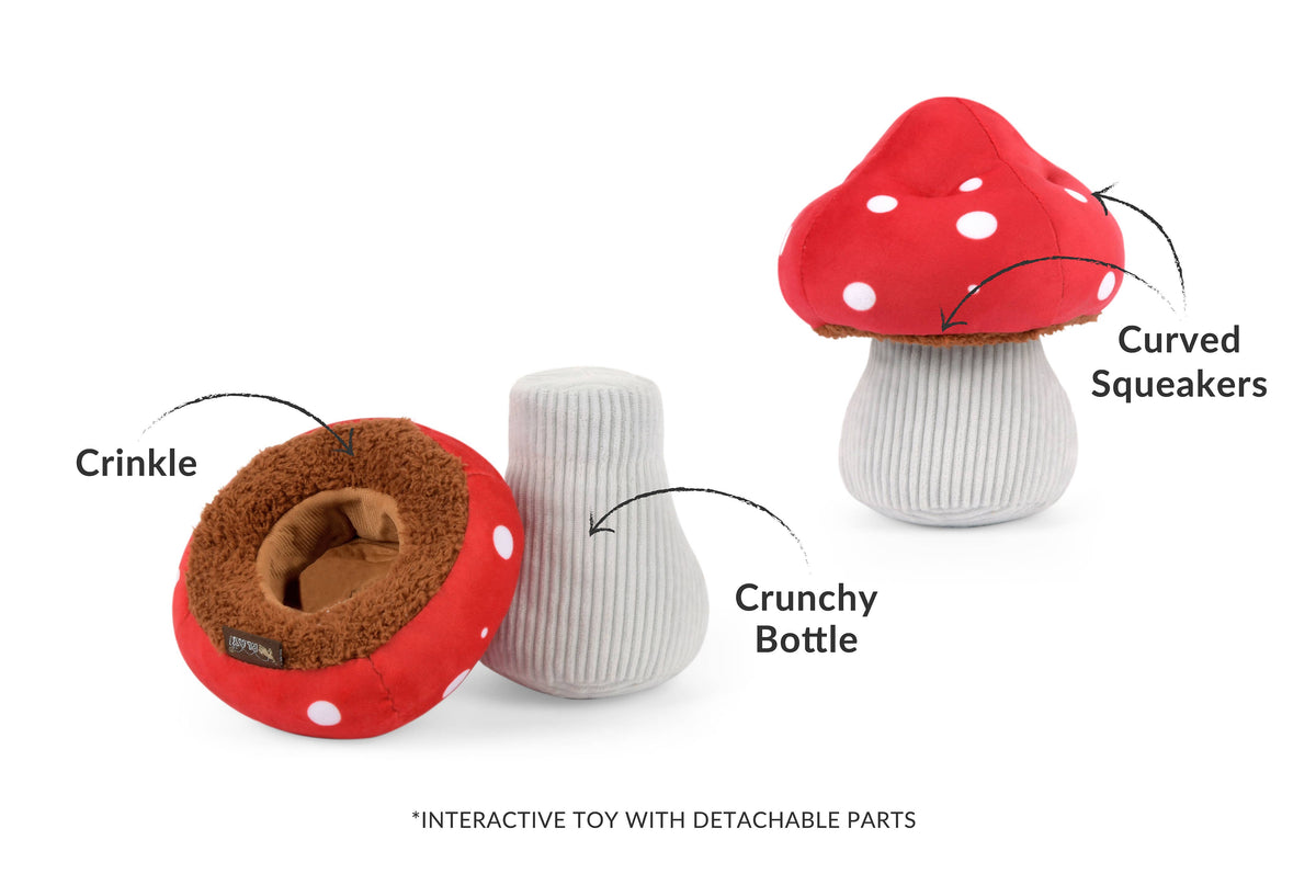 Mutt Mushroom Dog Toy