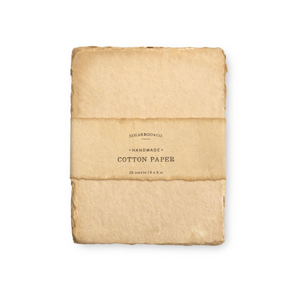 Medium Handmade Cotton Paper Bundle - Wheat