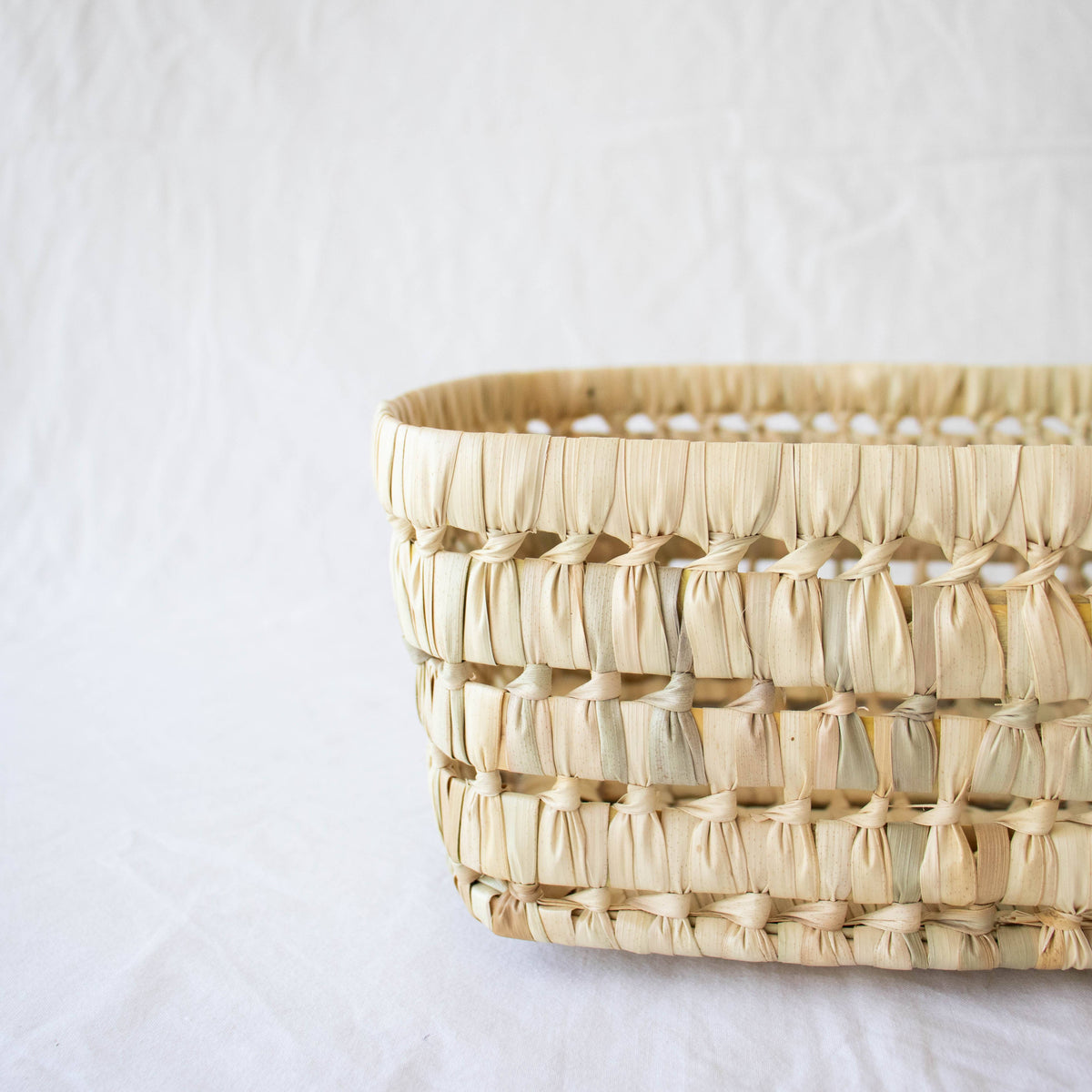 Open Weave Storage Basket