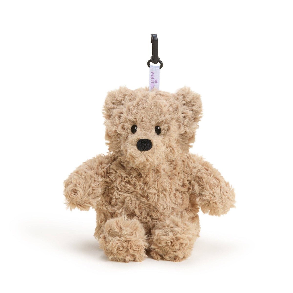 Brown Curly Bear Bag Charm