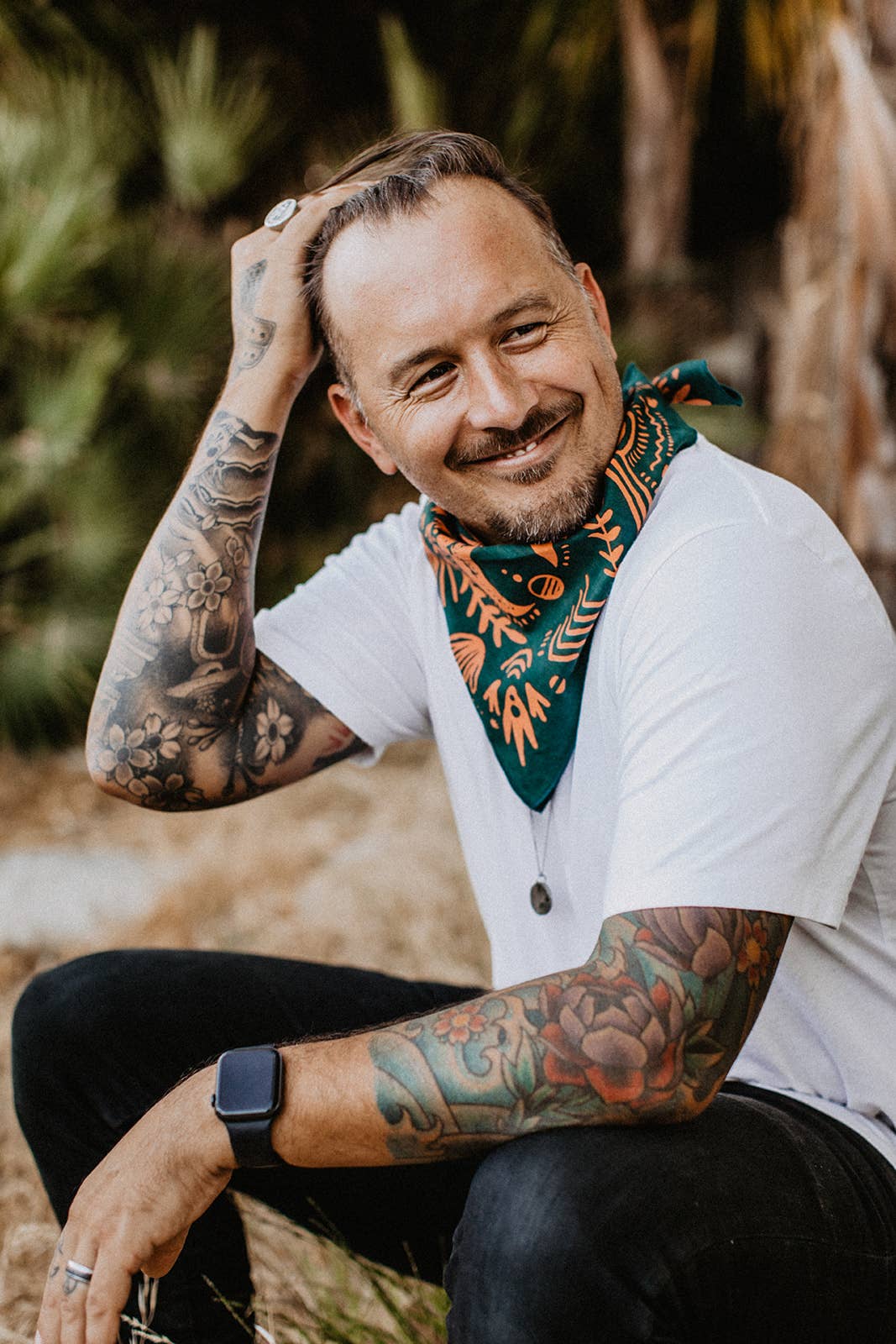 "Stay Steady" Bandana