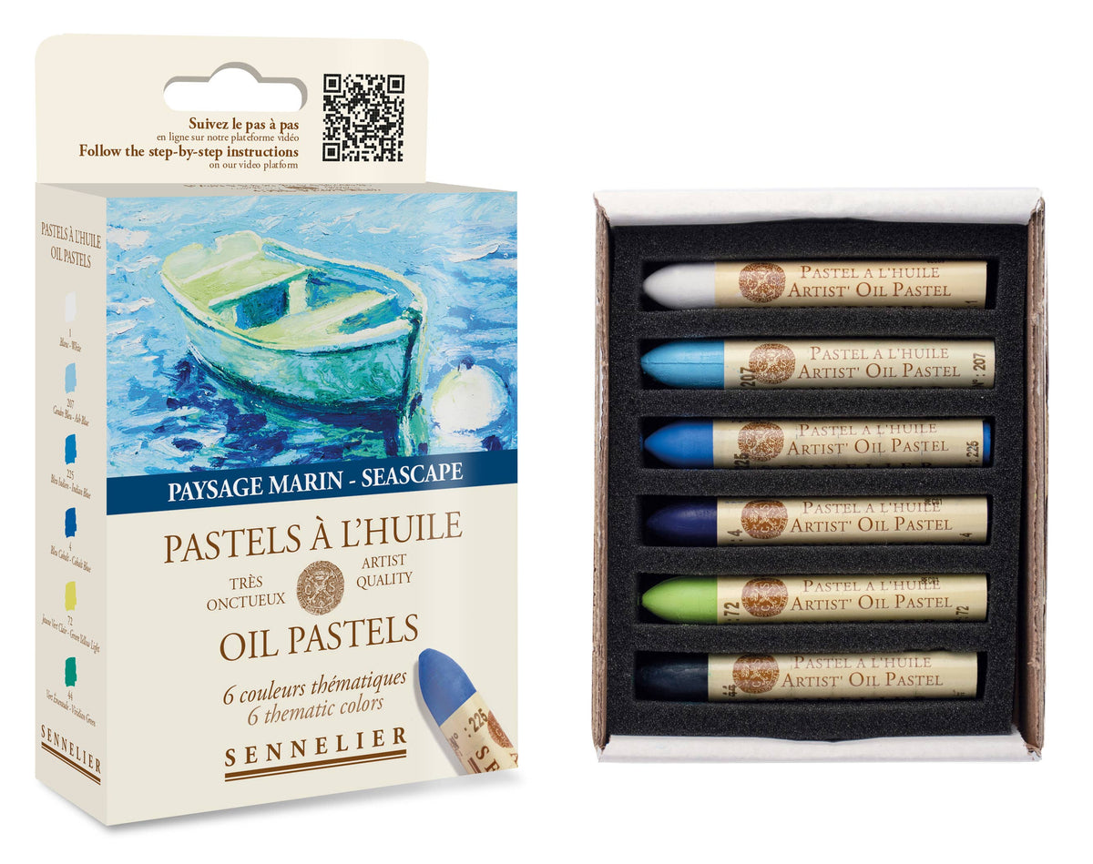Sennelier Artists’ Oil Pastels - Set of 6