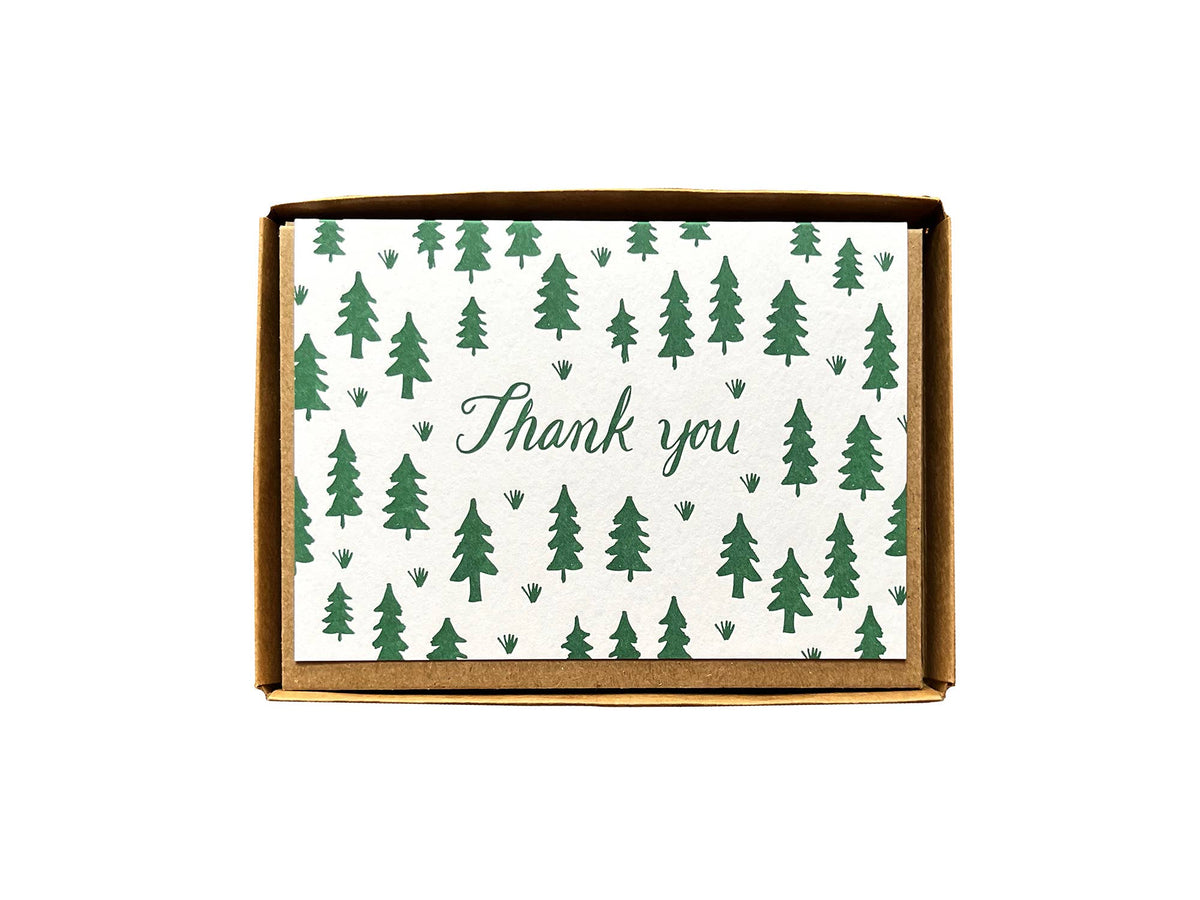 Pines Thank You Card