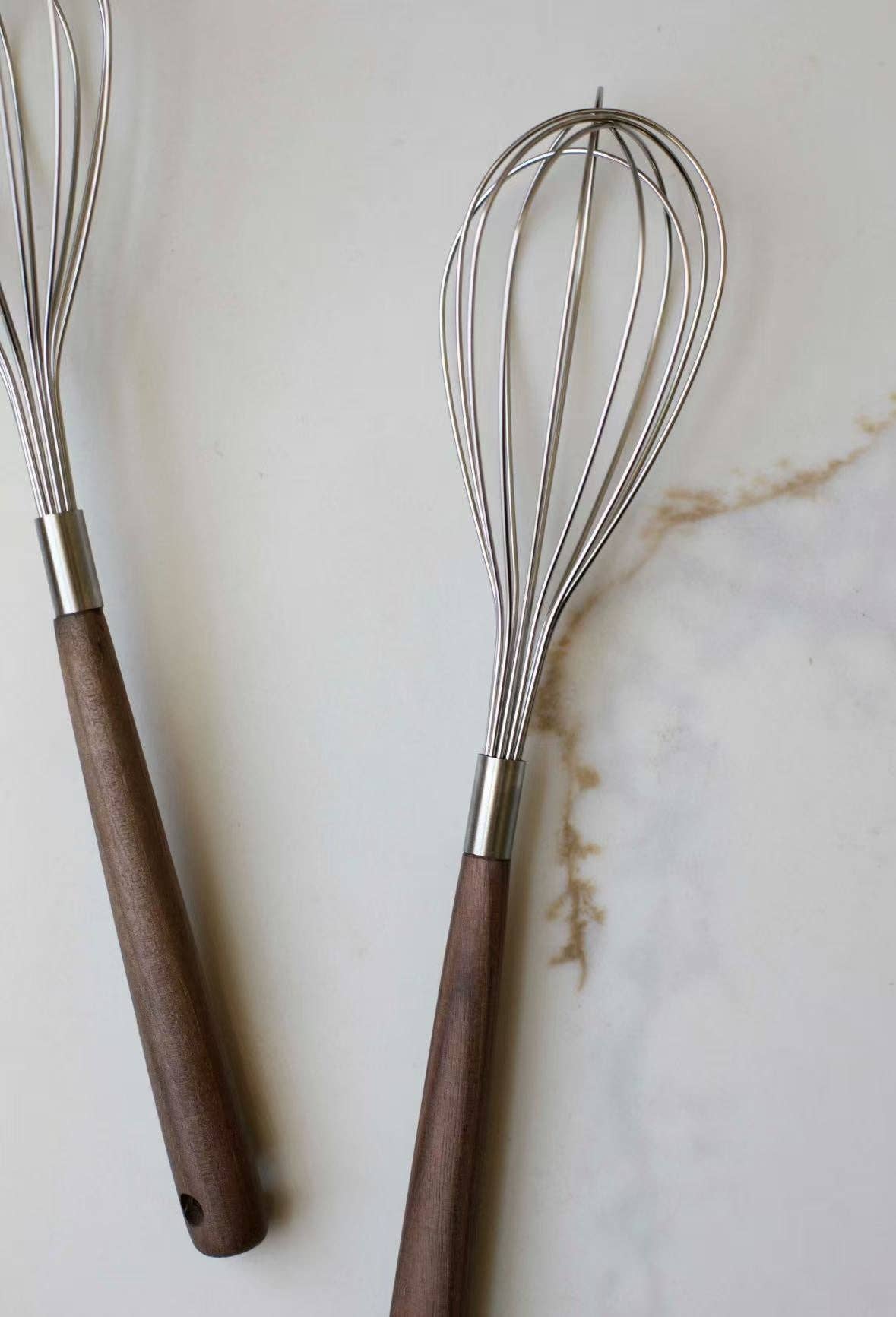 Kitchen Whisk with Wooden Handle