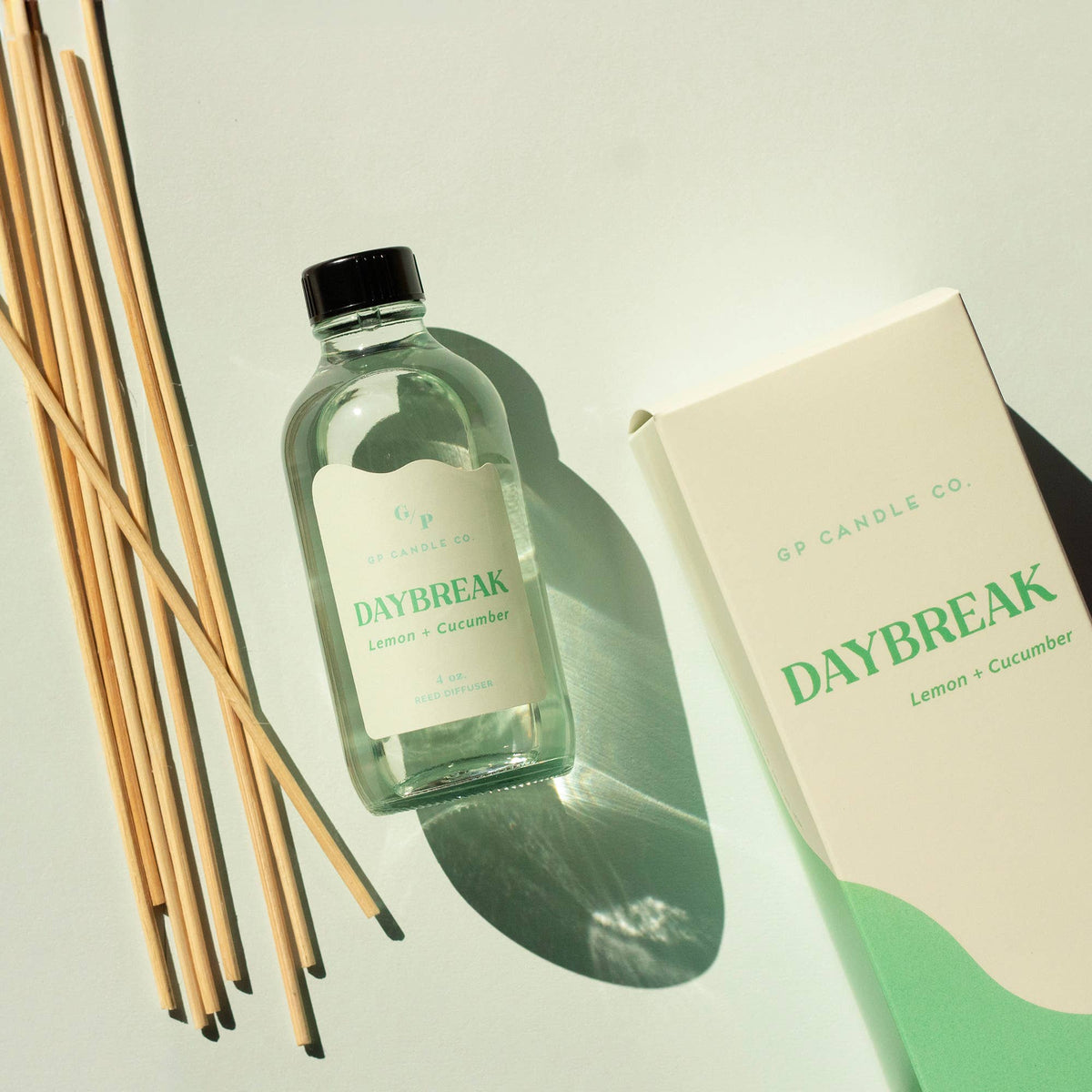 Daybreak Hue Reed Diffuser (Lemon + Cucumber)