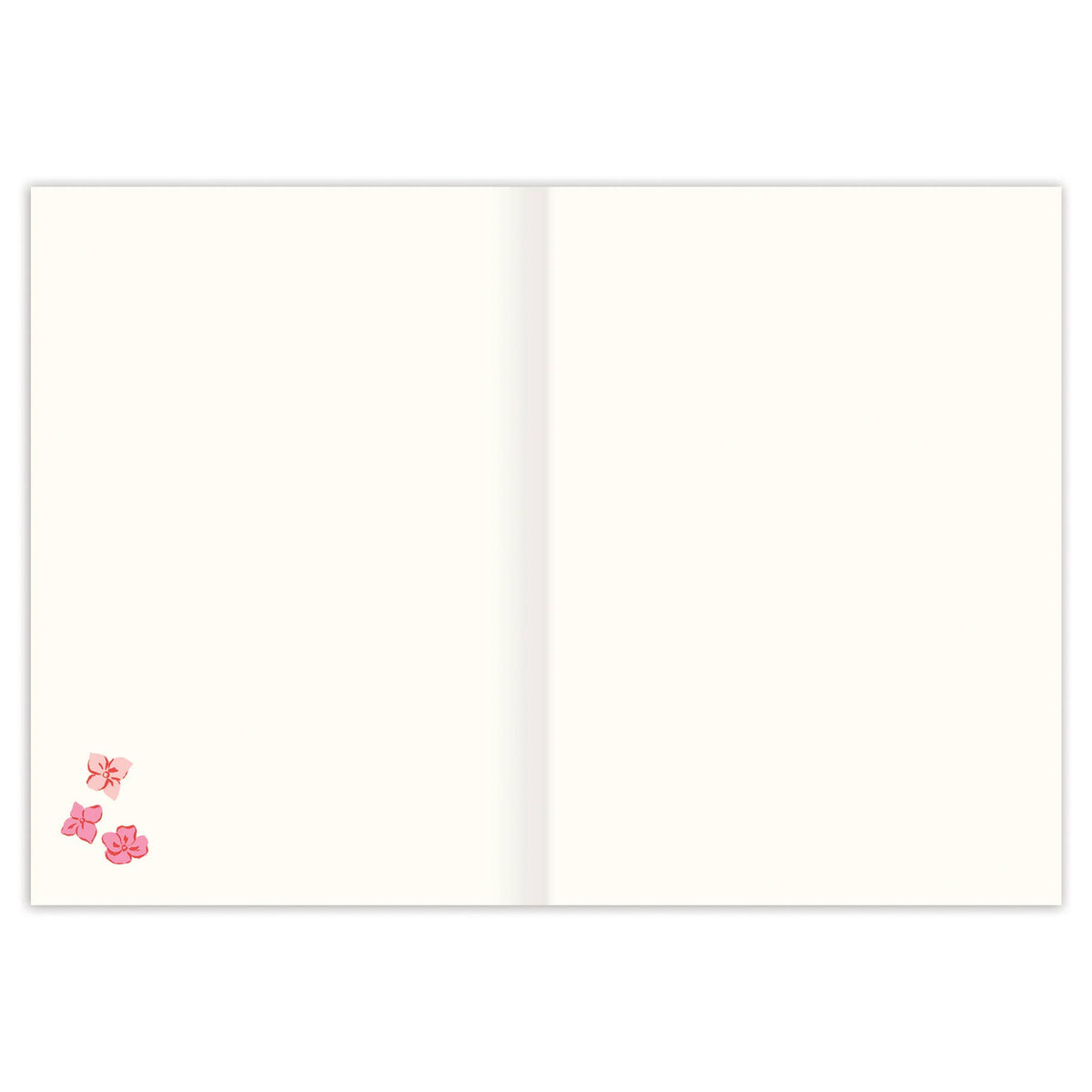 Bright Florals Vase Thank You Card