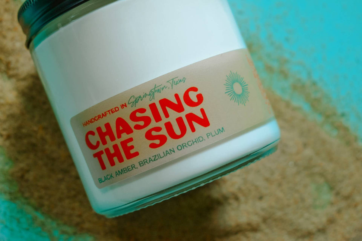 Chasing the Sun Candle