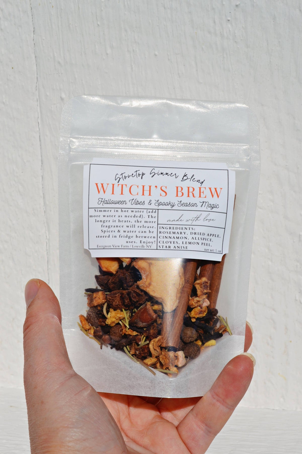 Witch's Brew Autumn Simmer Stovetop Spices