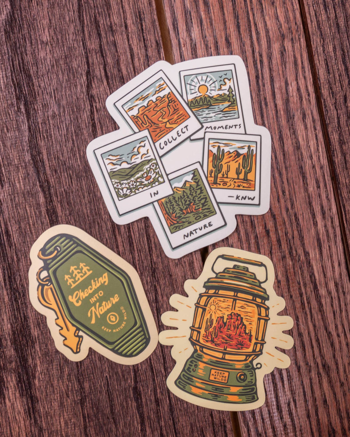 Collect Moments in Nature Sticker