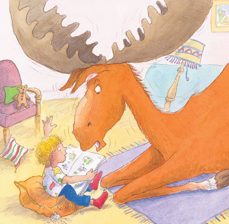 Moose on the Loose Children&#39;s Picture Book