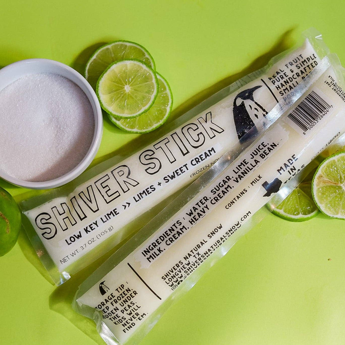 Low Key Lime : Limes + Sweet Cream