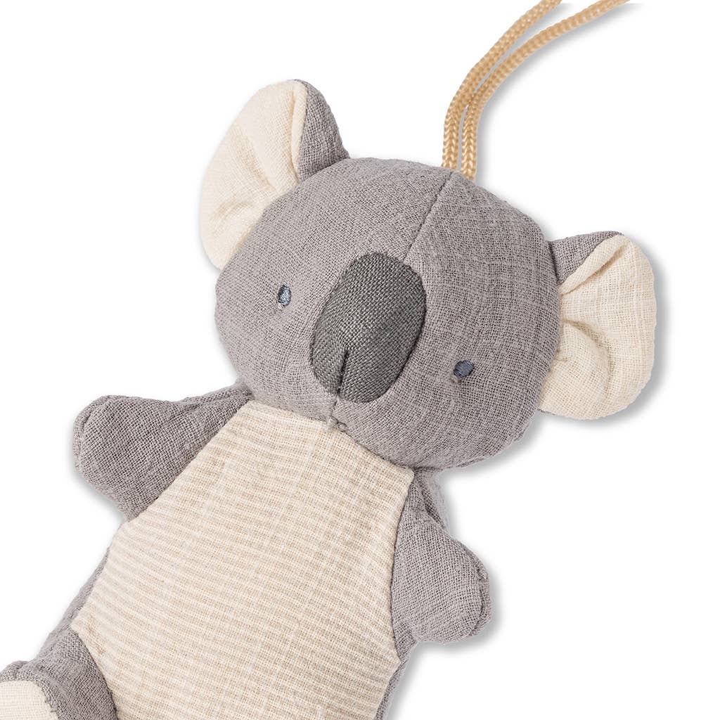 Bitzy Pal Natural Rubber Pacifier &amp; Plush