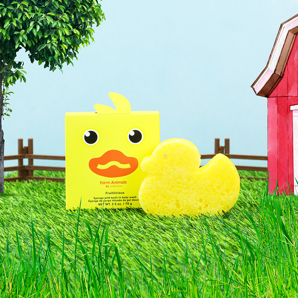 Danny Duck Farm Animals Sponge  | Kids