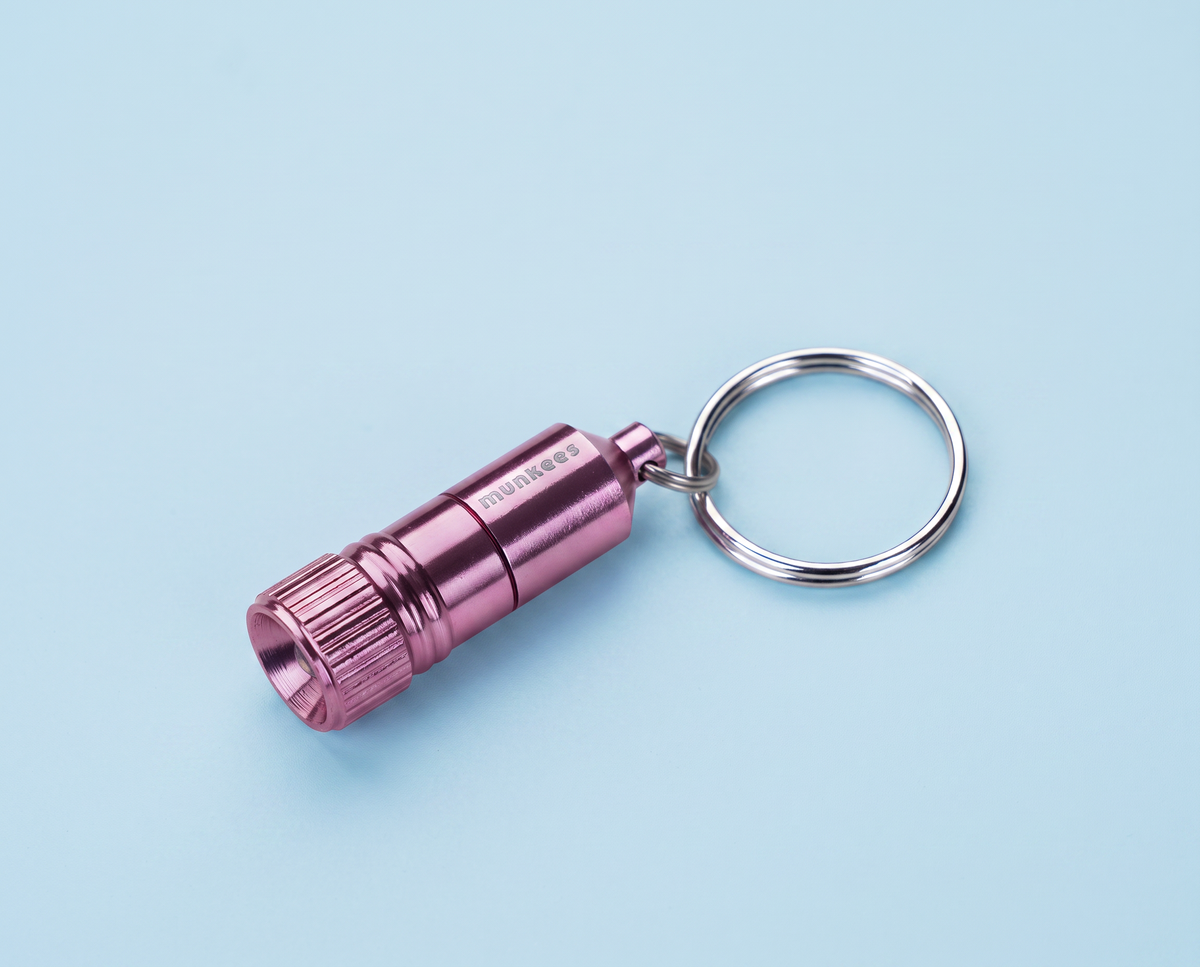 Mini LED Flashlight Keychain