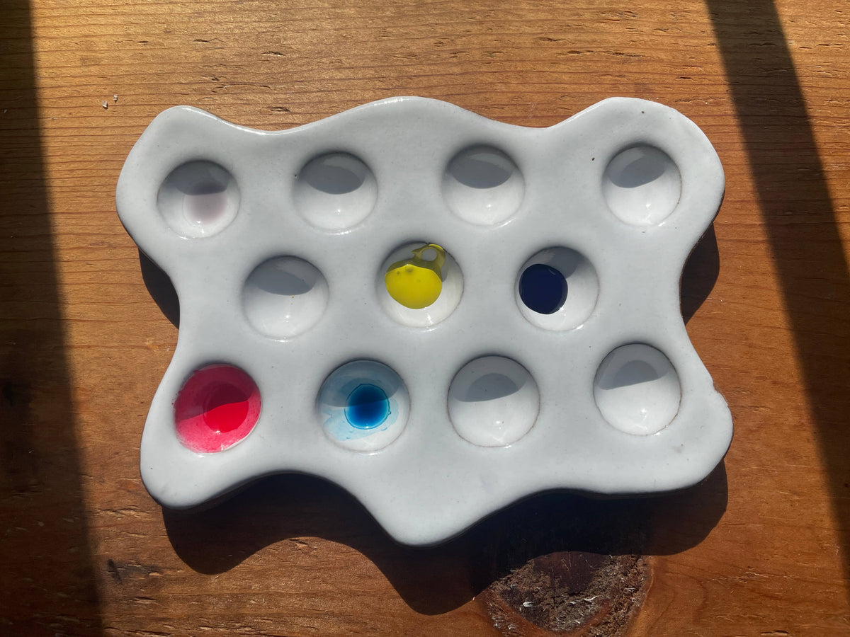 SPLAT Ceramic Artist Paint Palette