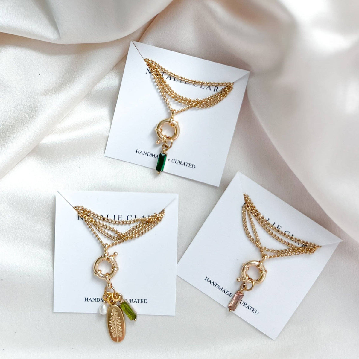 Pine Tree Trio Necklace