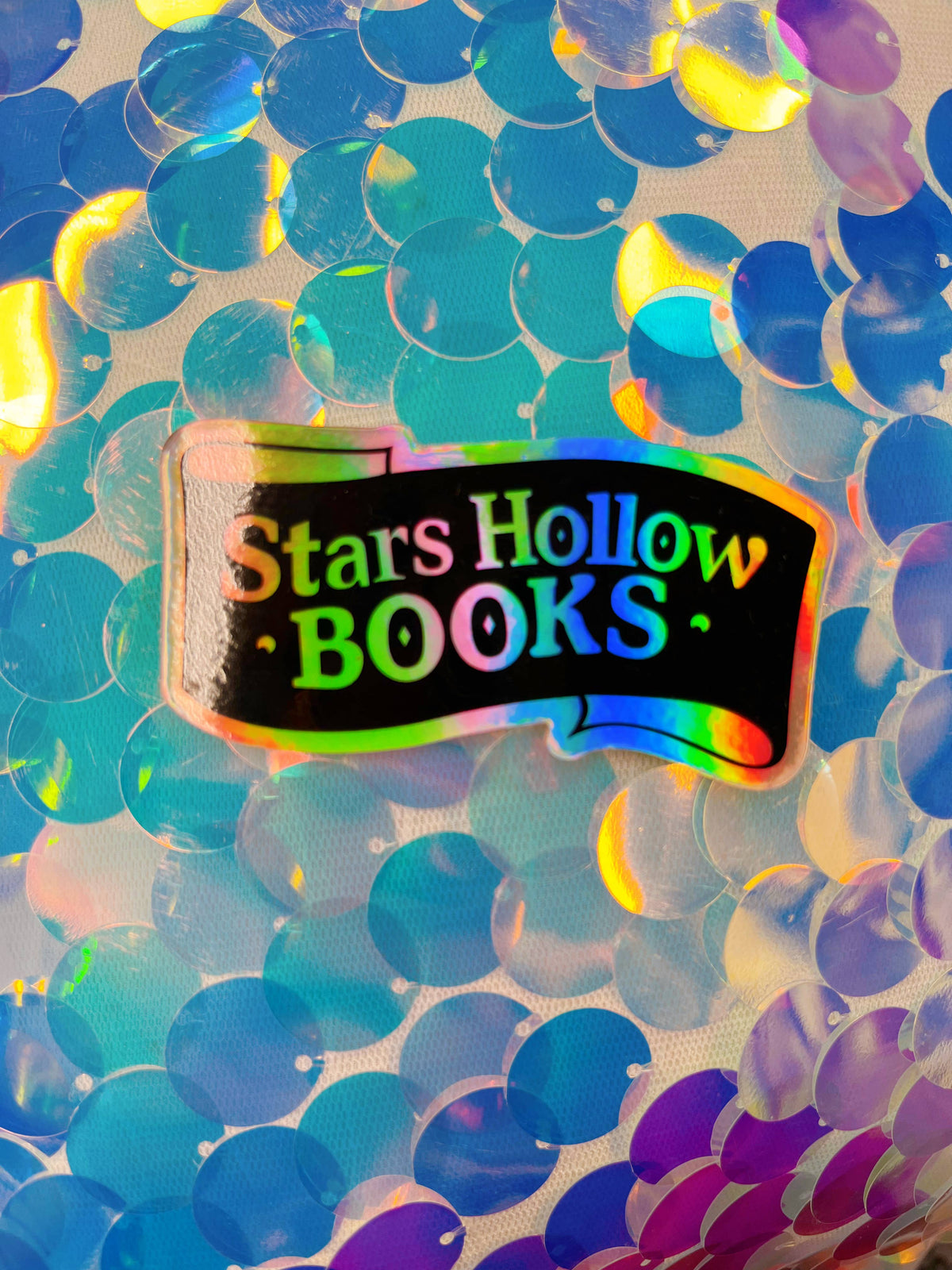 Stars Hollow Books Holographic Sticker – Gilmore Girls Fan