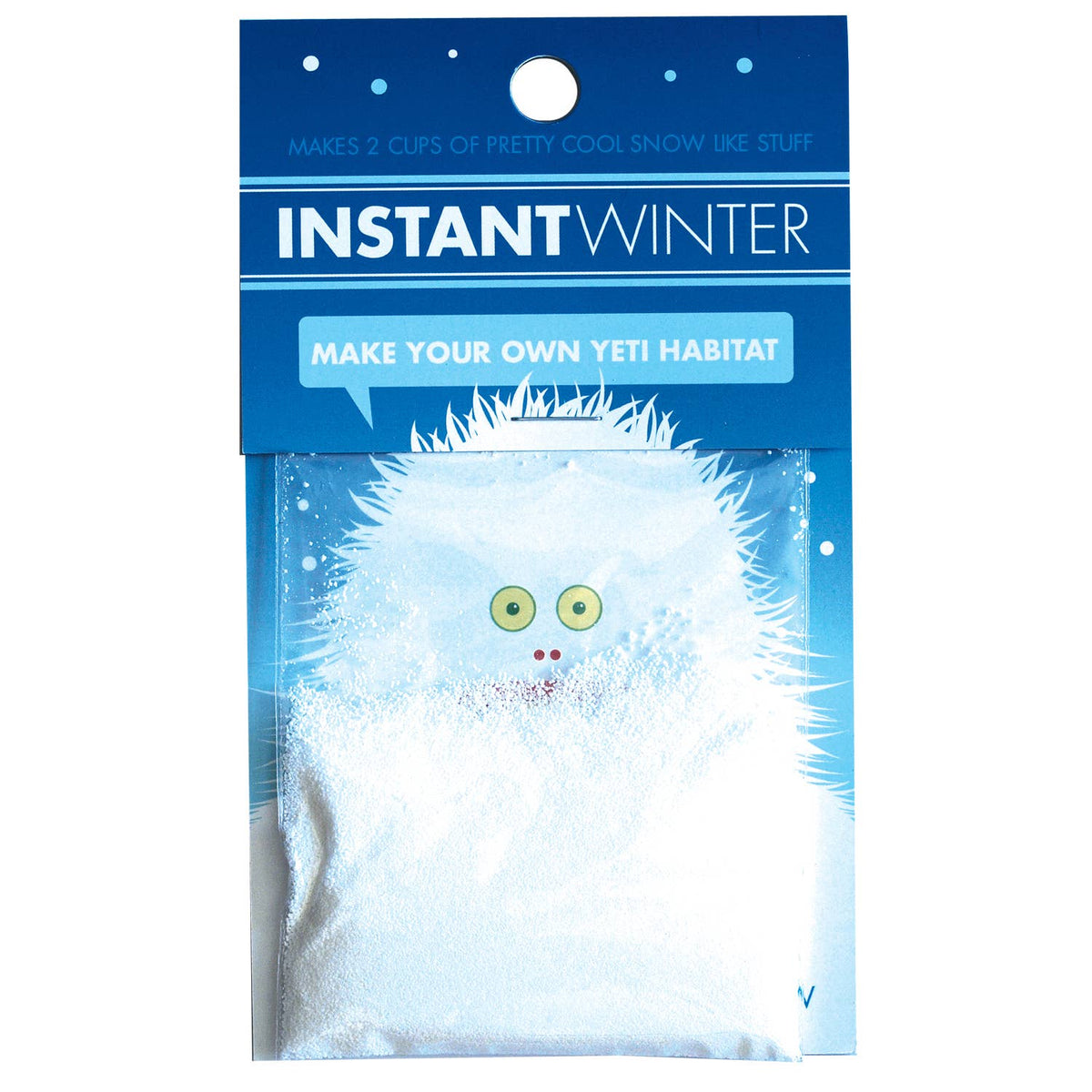 Instant Winter | 
Compact Curiosities Artificial Snow